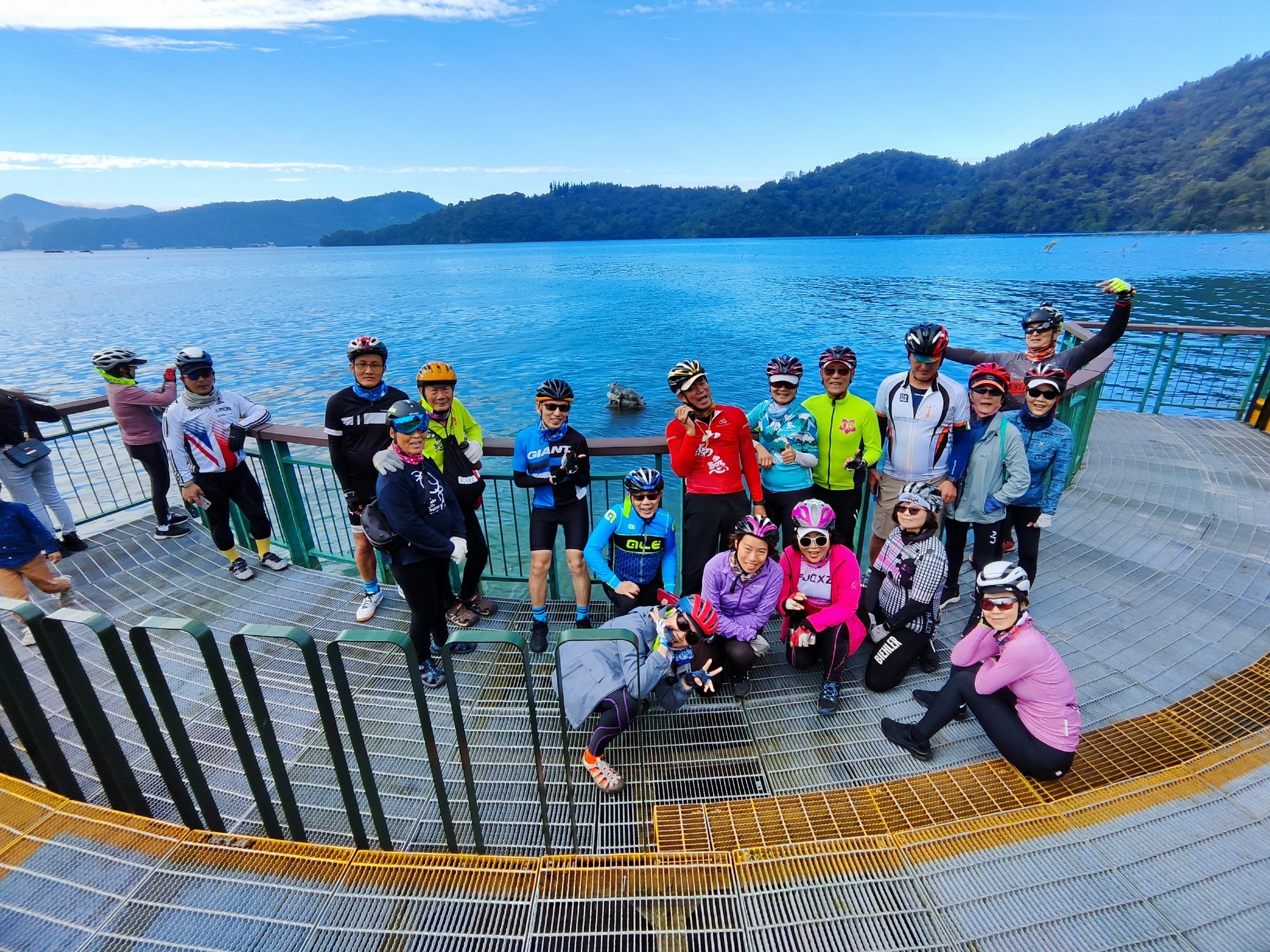 南投,魚池,日月潭,九蛙疊像,山海戀單車