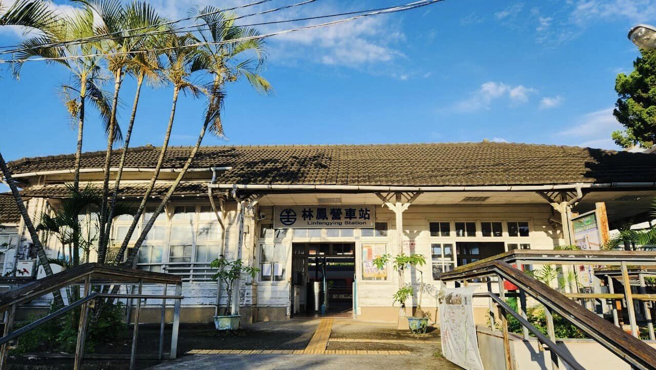 台南,六甲,林鳳營車站,火車站,木造火車站,鐵道文化,山海戀單車