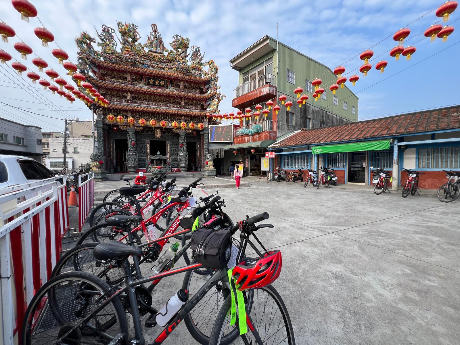 台南,六甲,恆安宮,媽祖廟,宗教文化,百年建築,山海戀單車