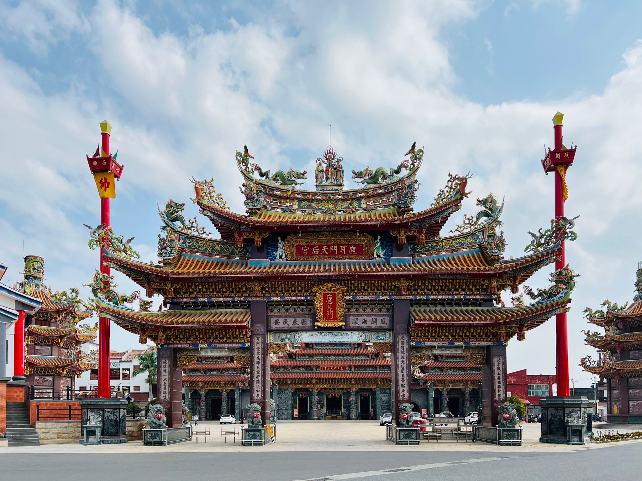 台南,安南,鹿耳門天后宮,廟宇文化,歷史建築,百年建築,山海戀單車