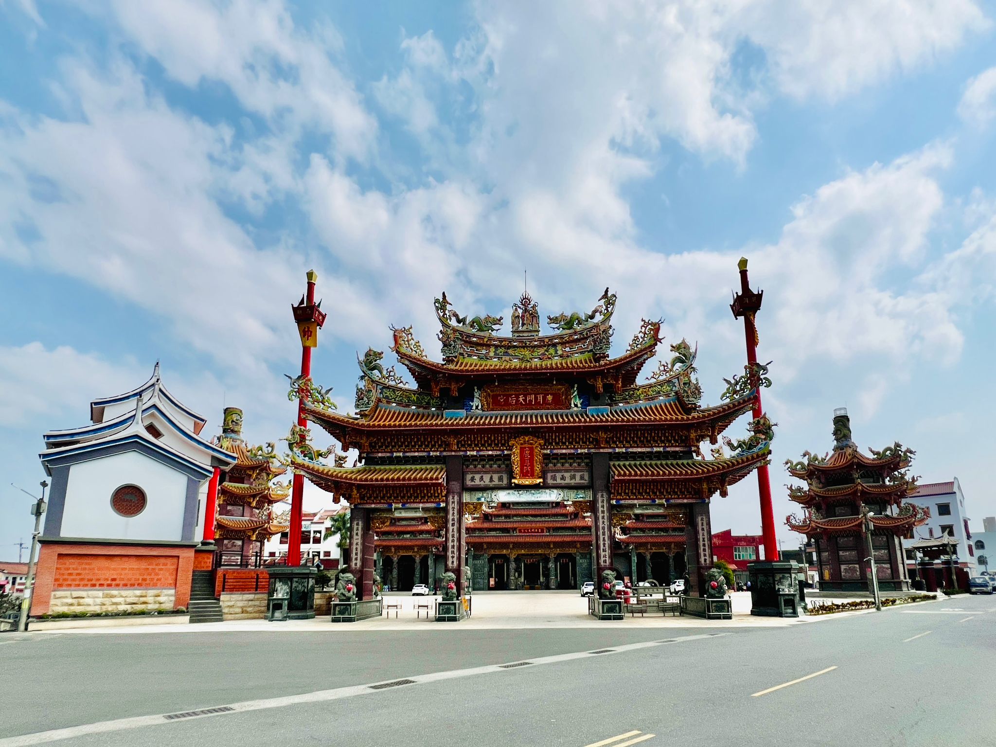 台南,安南,鹿耳門天后宮,廟宇文化,歷史建築,百年建築,山海戀單車