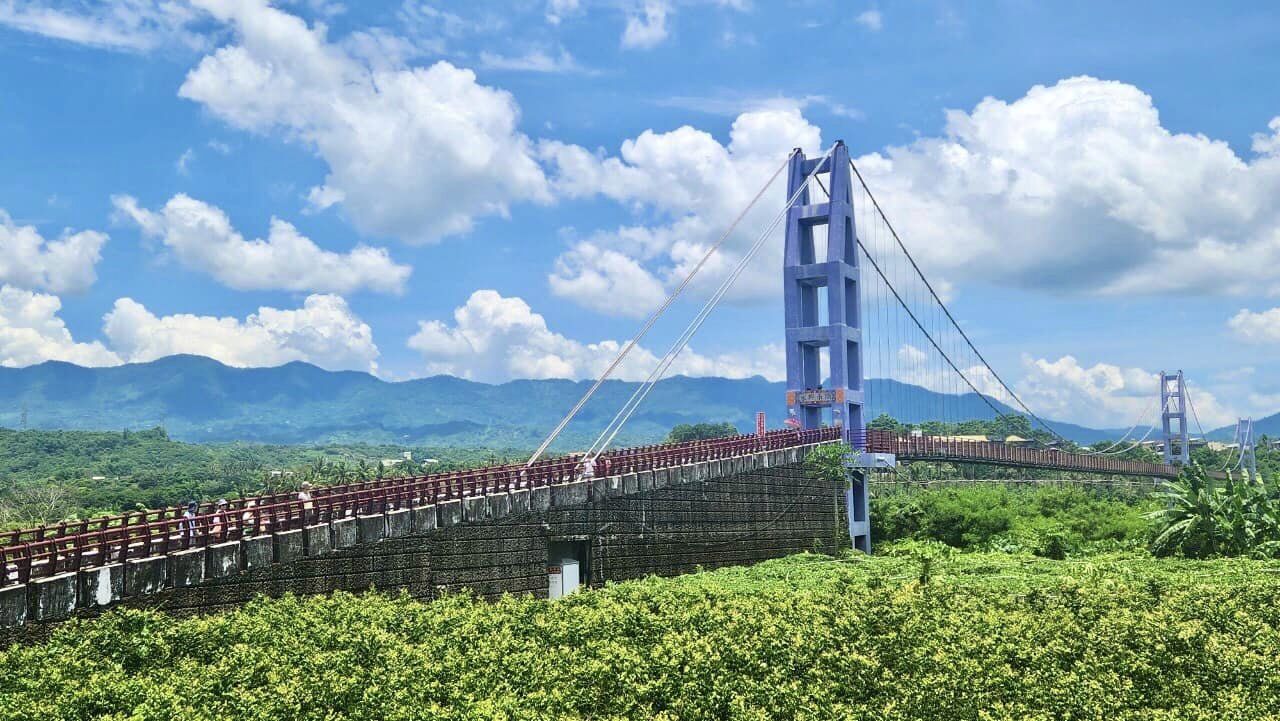 台南,楠西,永興吊橋,曾文溪,橋樑,山海戀單車