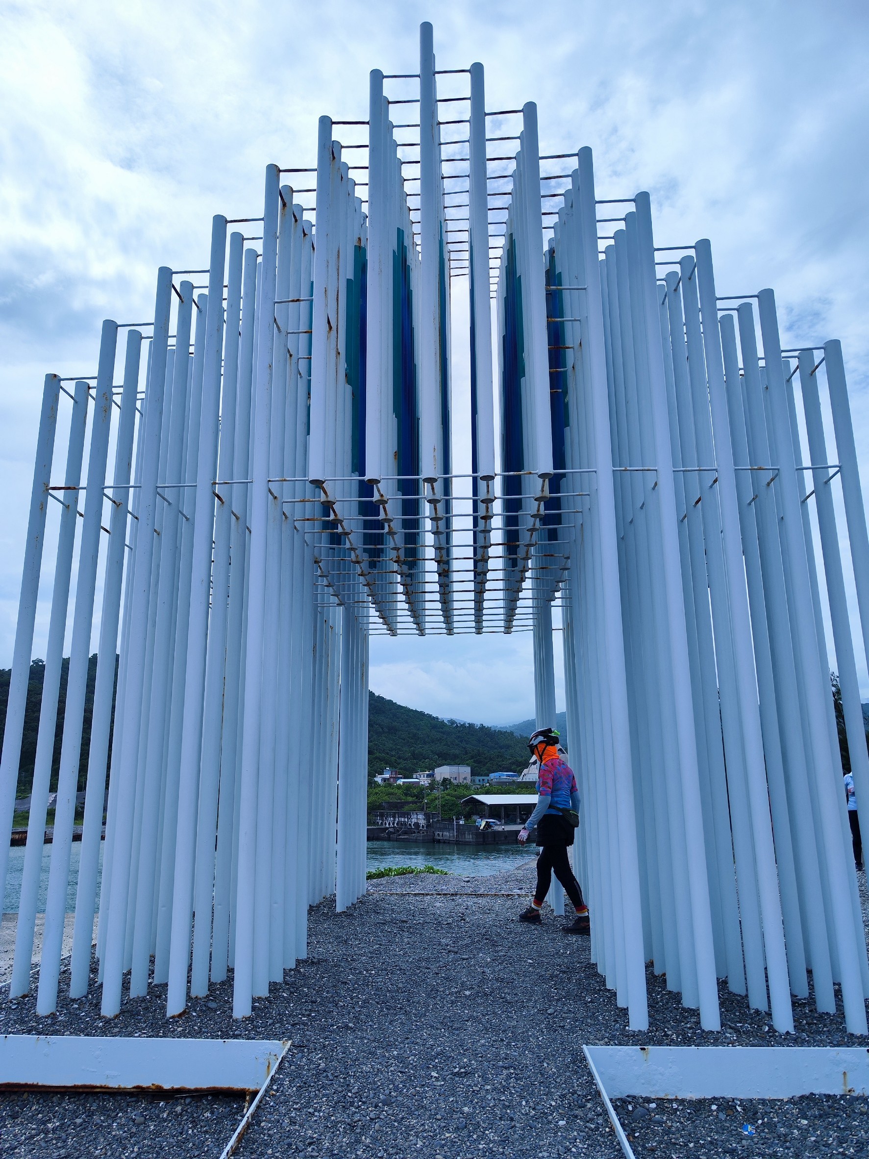 台東,大武,大武之心南迴驛,南迴公路,南迴藝術季作品,1314的藍,山海戀單車