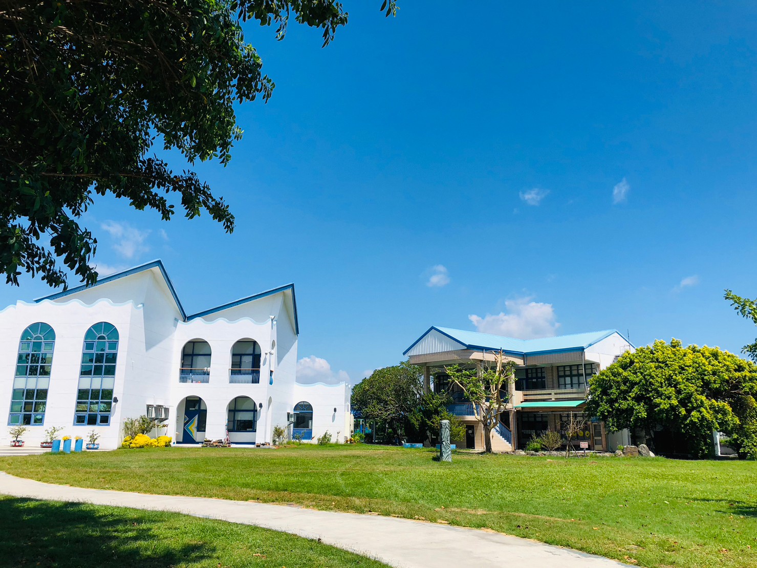 台東,豐源國小,最美國小,希臘地中海風,山海戀單車