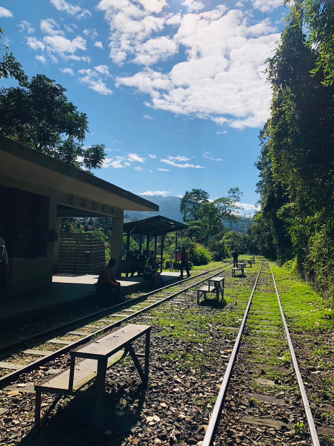 嘉義,阿里山林鐵,獨立山車站,木造車站,火車站,山海戀單車