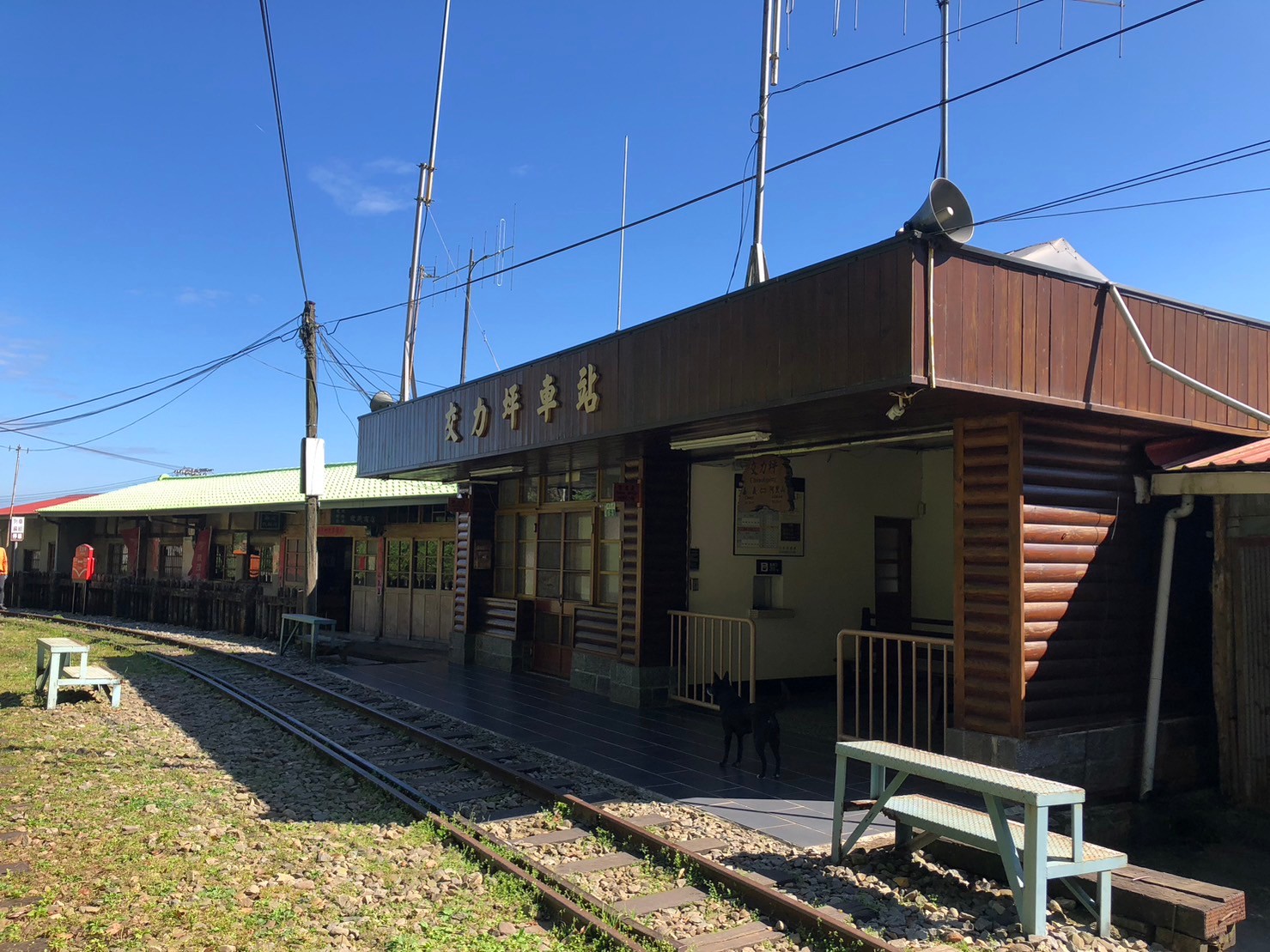 嘉義,阿里山林鐵,木造火車站,交力坪車站,鐵道文化,山海戀單車