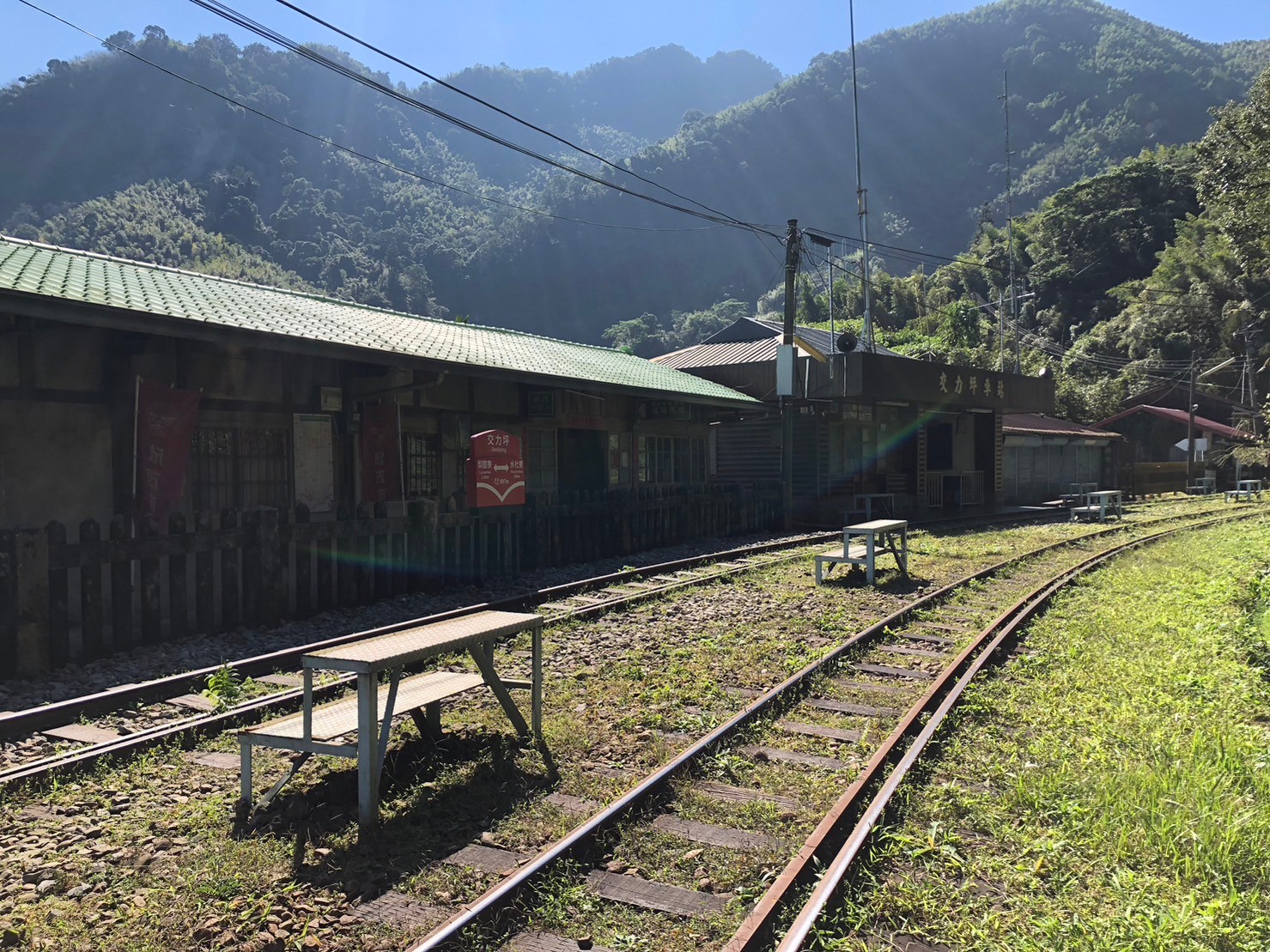 嘉義,阿里山林鐵,木造火車站,交力坪車站,鐵道文化,山海戀單車