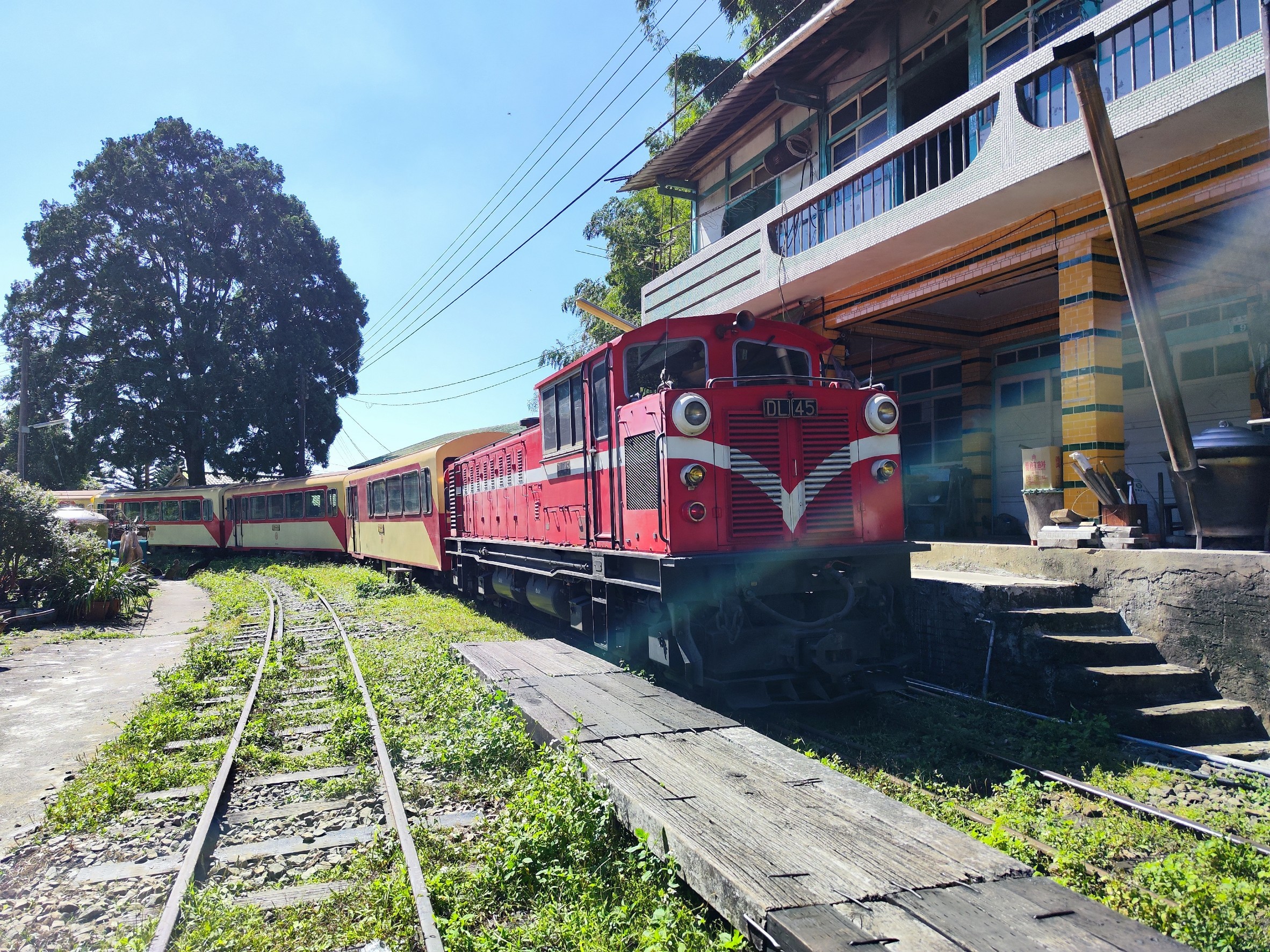 嘉義,阿里山林鐵,水社寮車站,木造火車站,火車站,鐵道文化,山海戀單車