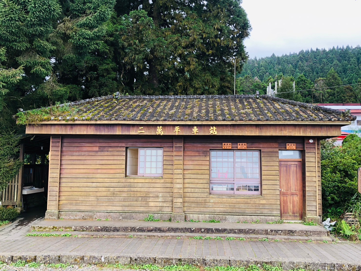 嘉義,阿里山林鐵,二萬平車站,木造火車站,火車站,鐵道文化,山海戀單車