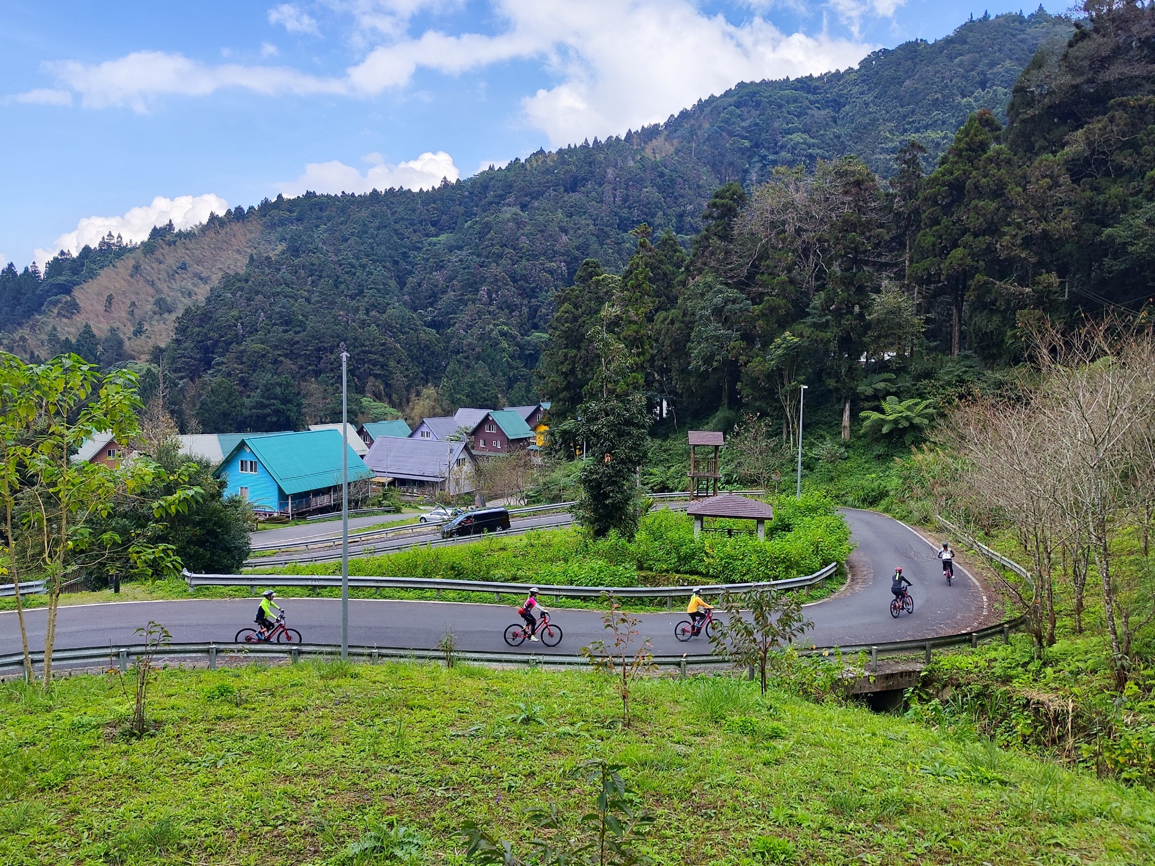 嘉義,阿里山,得恩亞納部落,原住民,鄒族,日本合掌村,山海戀單車