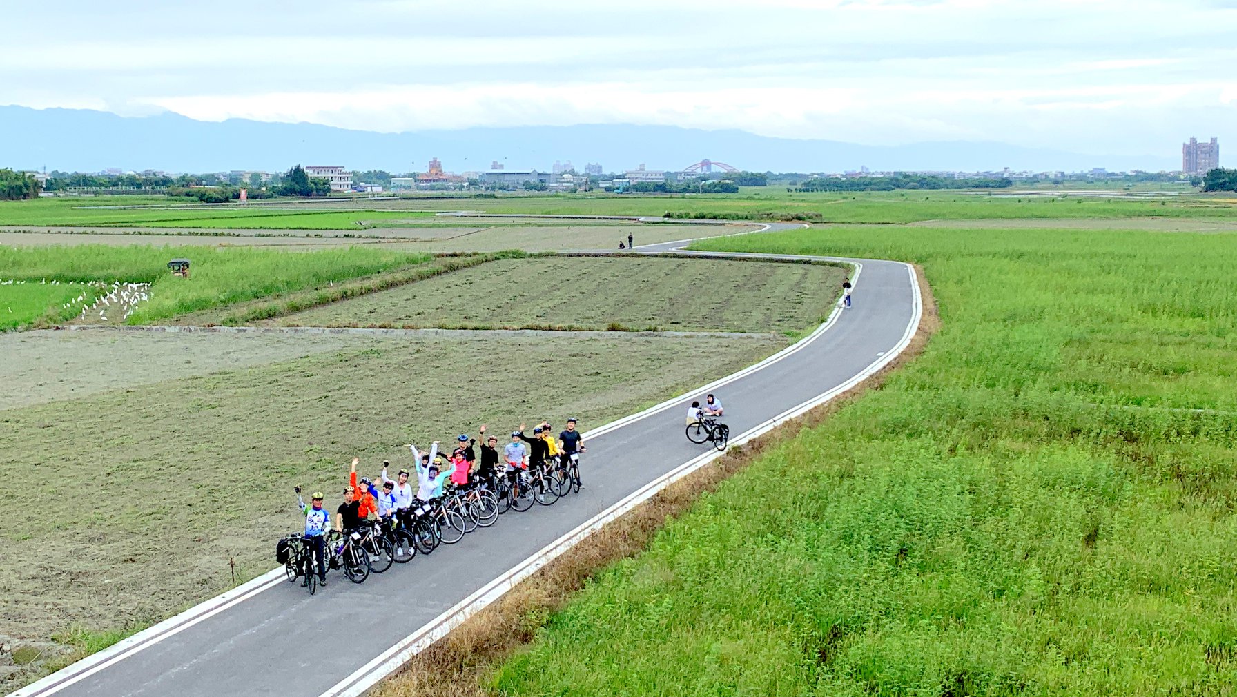 宜蘭,冬山,三奇美徑,伯朗大道,山海戀單車