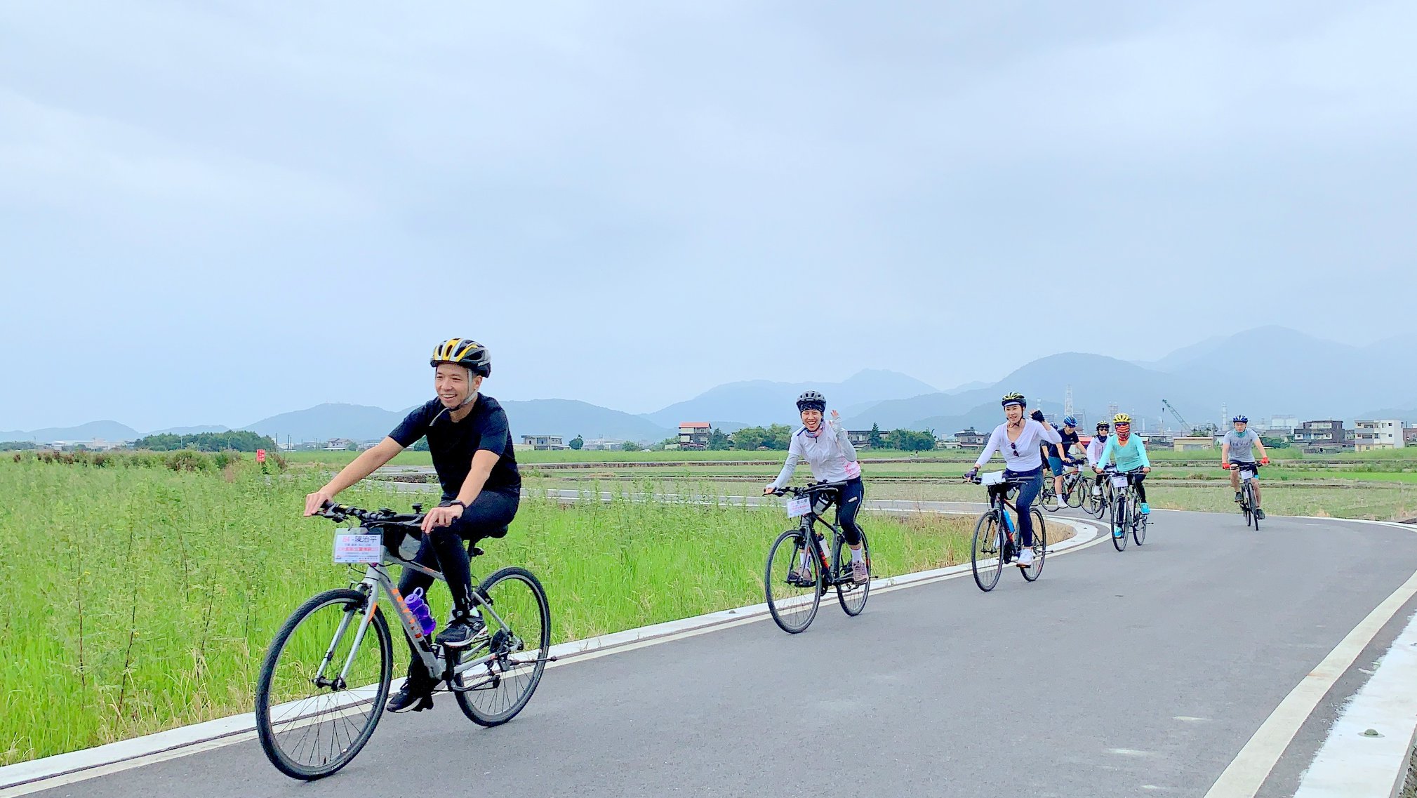宜蘭,冬山,三奇美徑,伯朗大道,山海戀單車