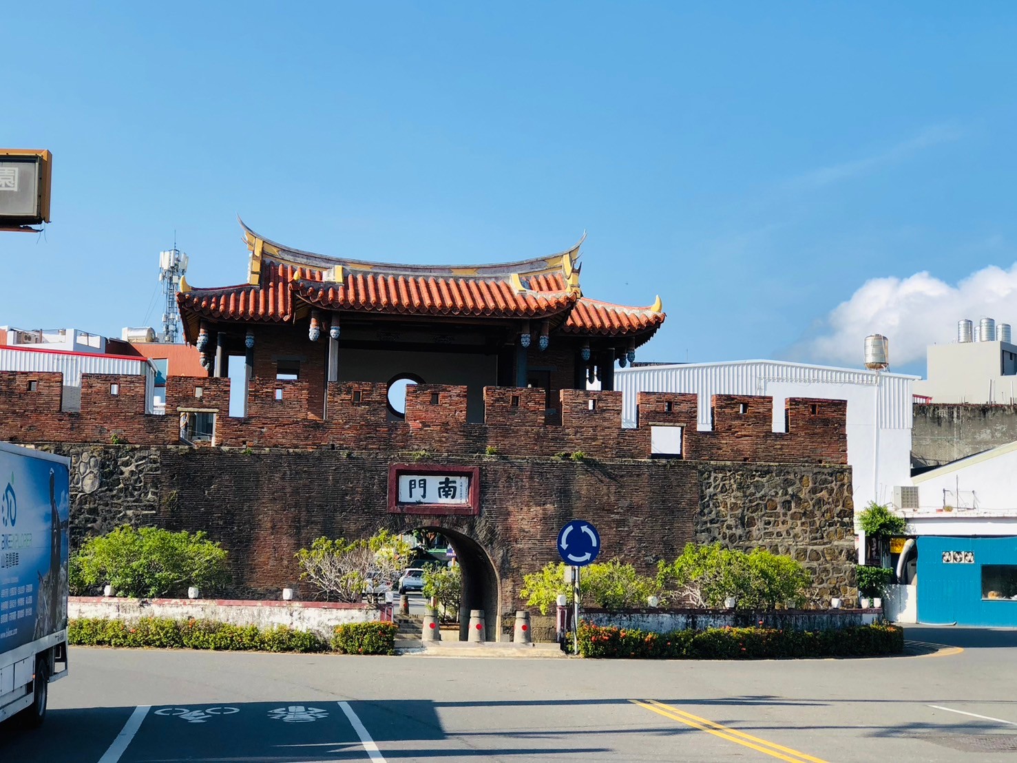 恆春,南門,古城門,山海戀單車