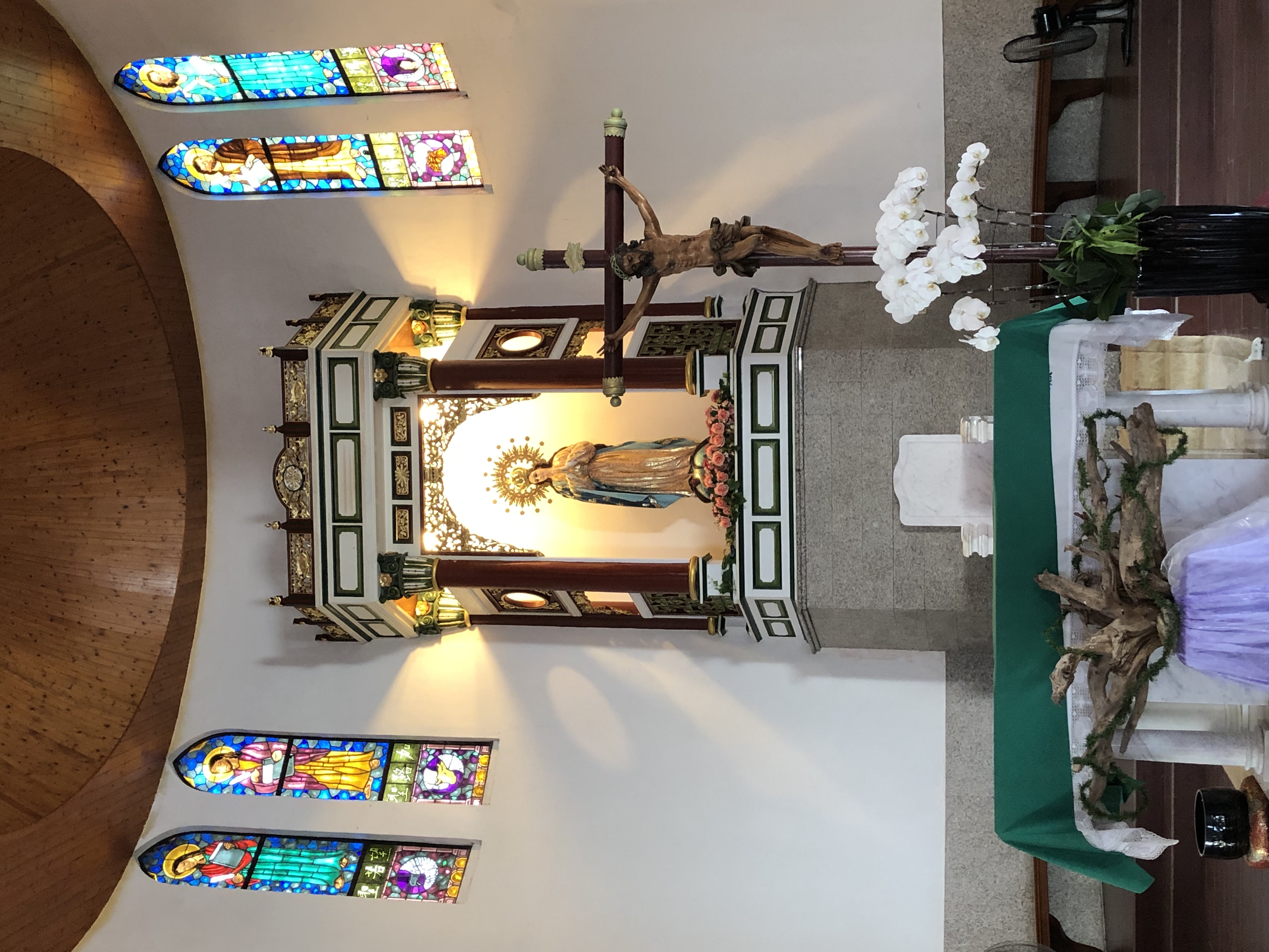 屏東,萬巒,黃金聖母聖殿,天主教會,台灣最古老教堂,教堂,山海戀單車