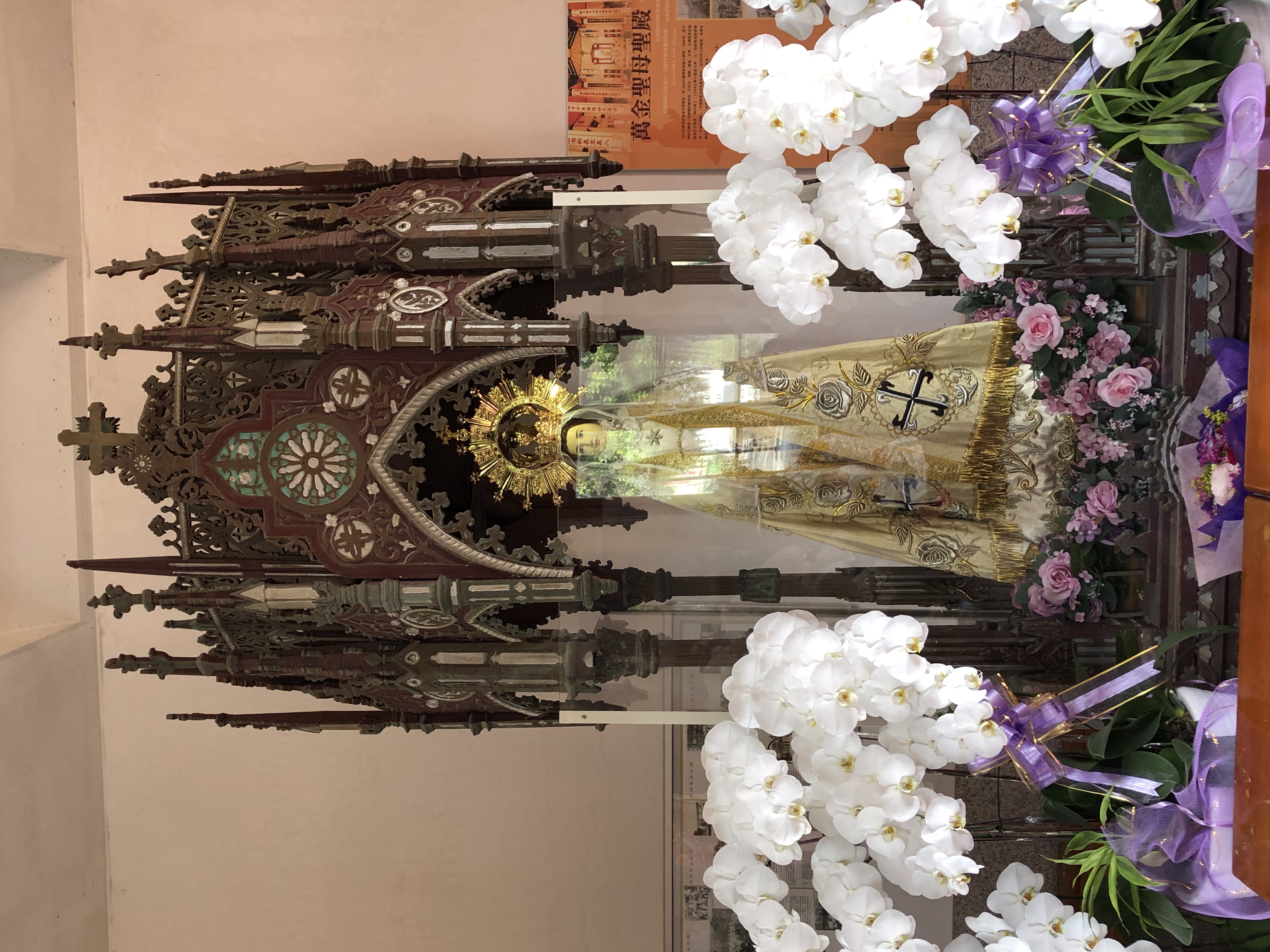 屏東,萬巒,黃金聖母聖殿,天主教會,台灣最古老教堂,教堂,山海戀單車