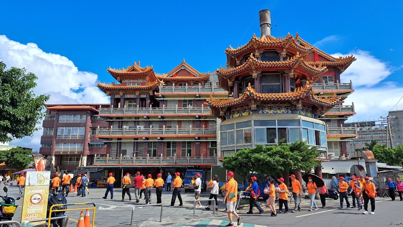 車城,福安宮,神明點鈔機,東南亞最大土地公廟,山海戀單車