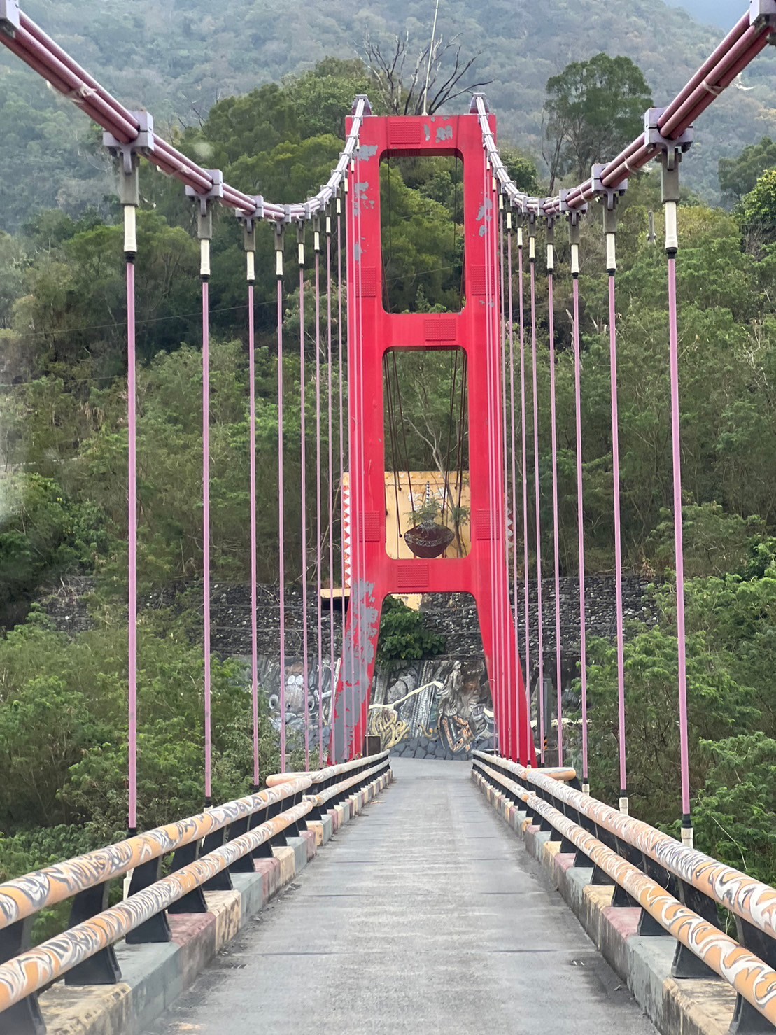 屏東,霧台,大武部落,古仁人橋,魯凱族,原住民文化,吊橋,山海戀單車