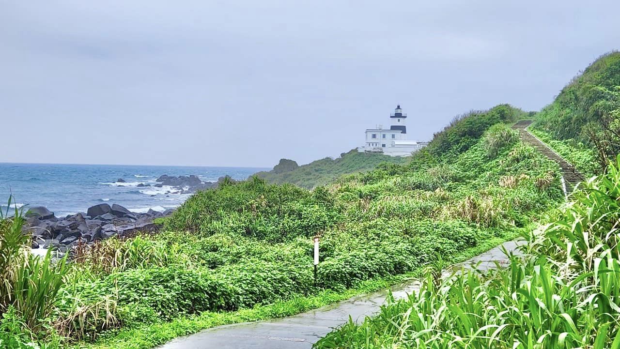 台灣極北燈塔,富貴角燈塔,燈塔,山海戀單車