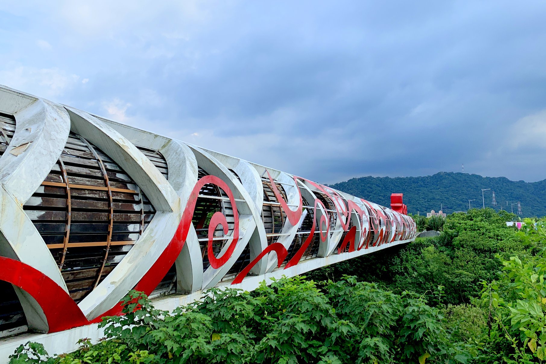 桃園,鶯歌,三鶯龍窯橋,鋼構橋,橋樑,山海戀單車