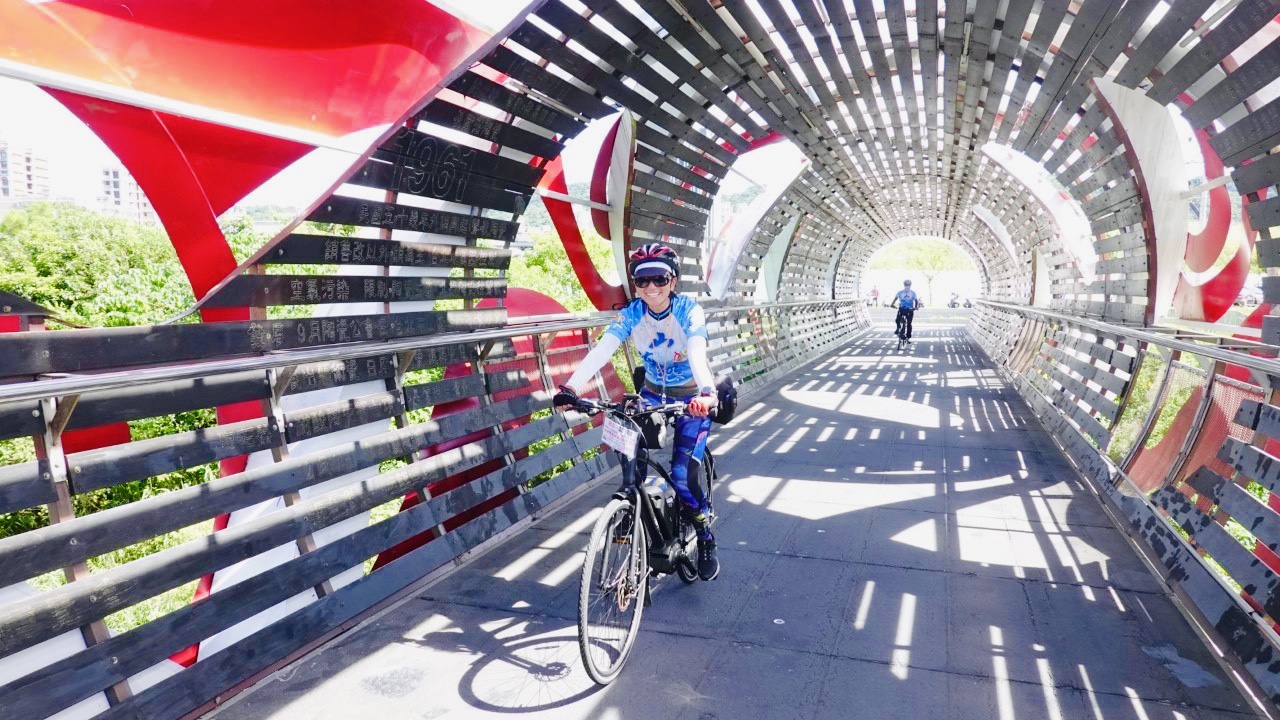 桃園,鶯歌,三鶯龍窯橋,鋼構橋,橋樑,山海戀單車