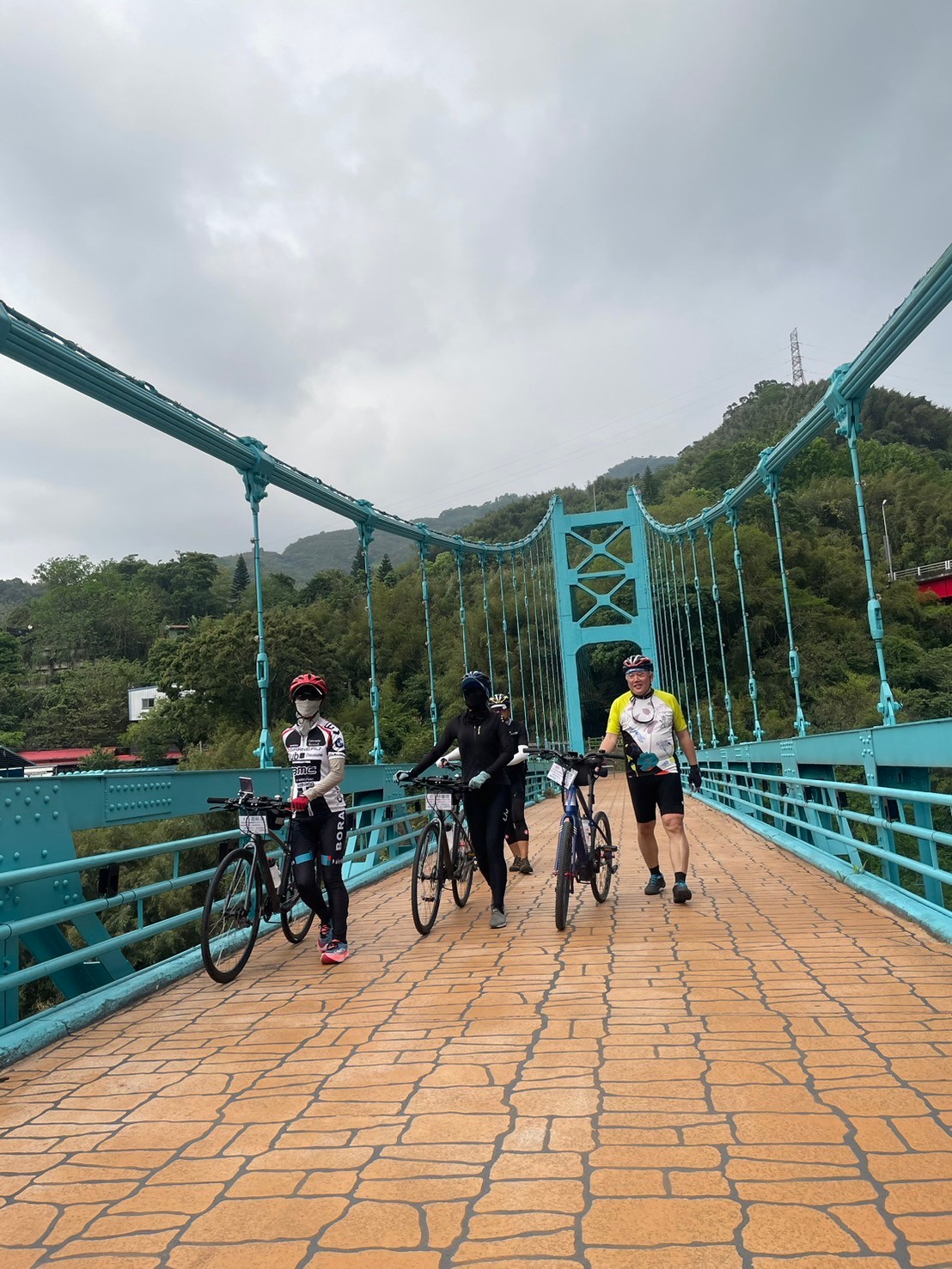 桃園,復興橋,吊橋,橋樑,山海戀單車
