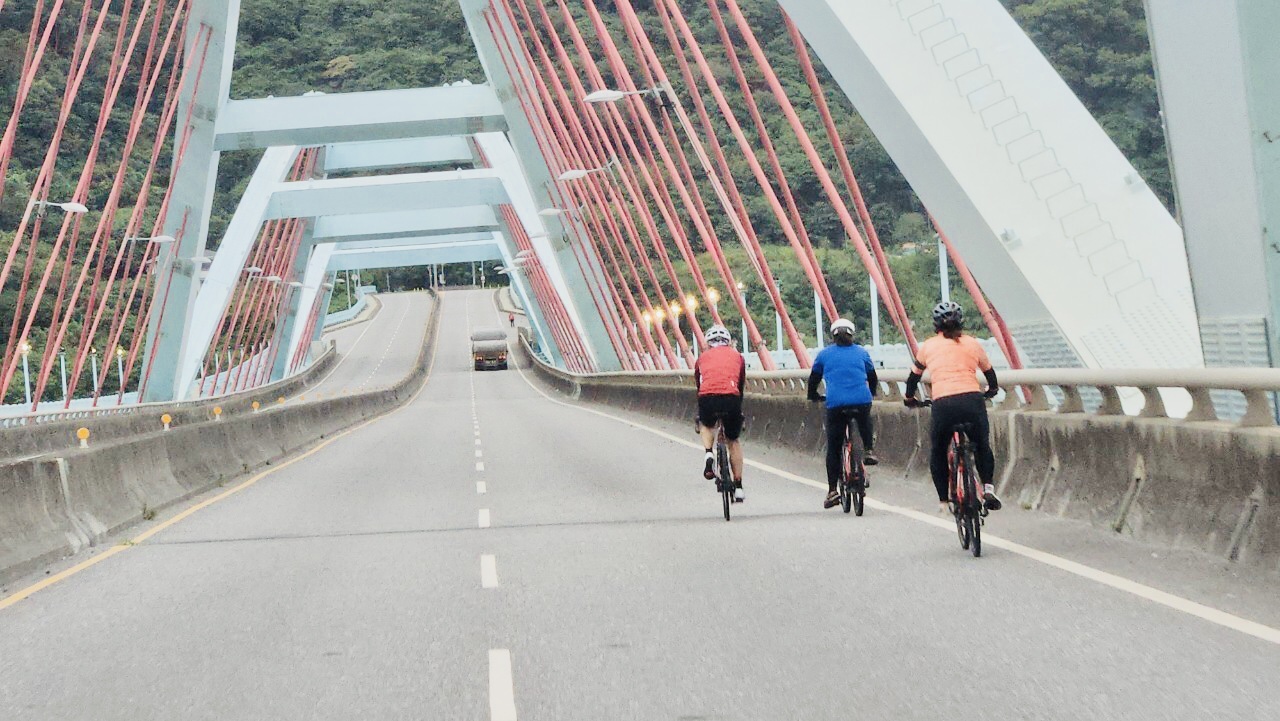 花蓮,秀林,太魯閣大橋,橋樑,鋼拱橋,山海戀單車