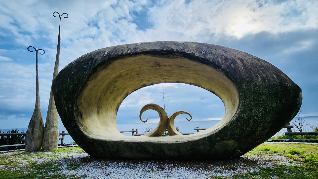 花蓮,豐濱,石門班哨角休憩區,LOVE,藝術,山海戀單車