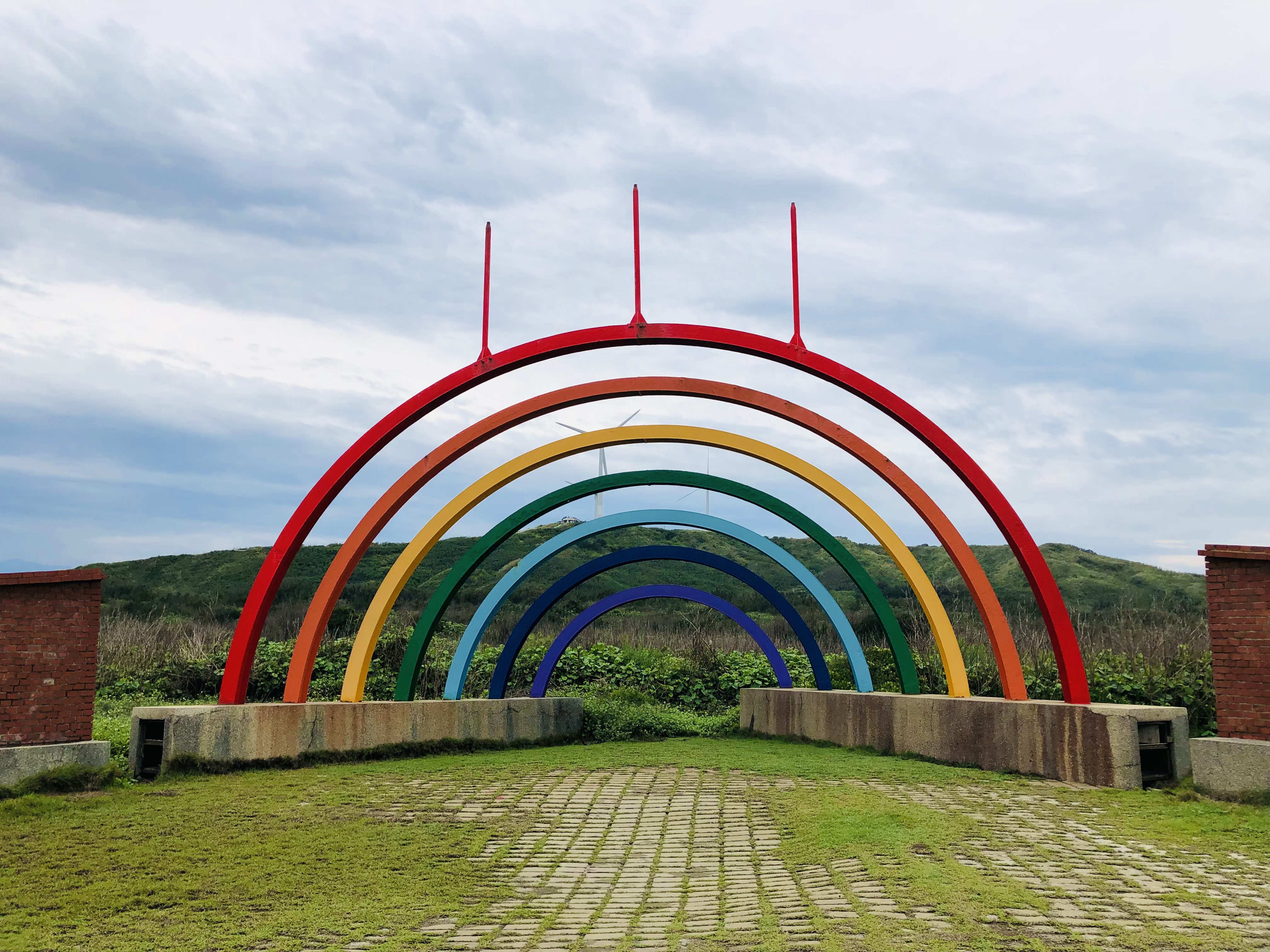 苗栗,後龍,海角樂園,溼地,風力車,山海戀單車