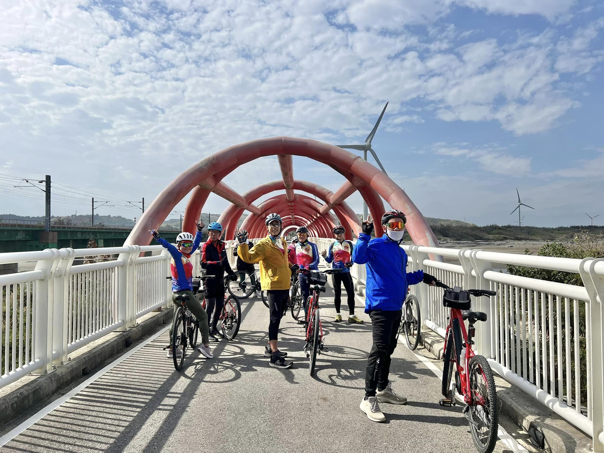 苗栗,西湖,西湖溪自行車鐵橋,橋樑,山海戀單車