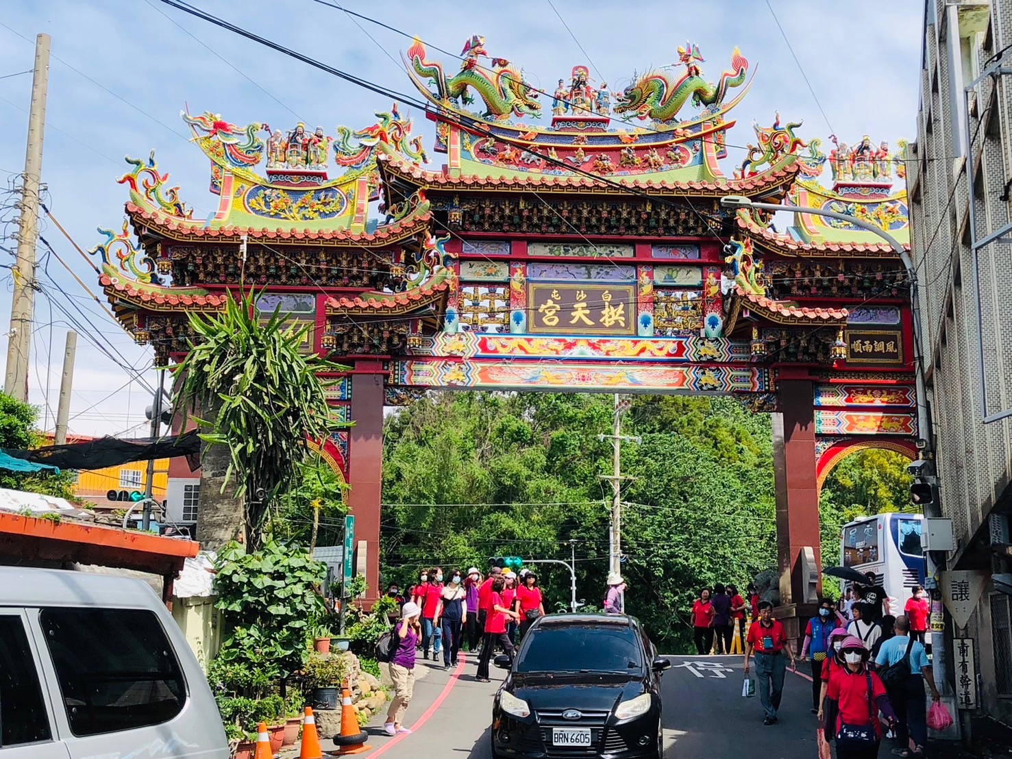 苗栗,通宵,白沙屯拱天宮,媽祖,廟宇文化,山海戀單車