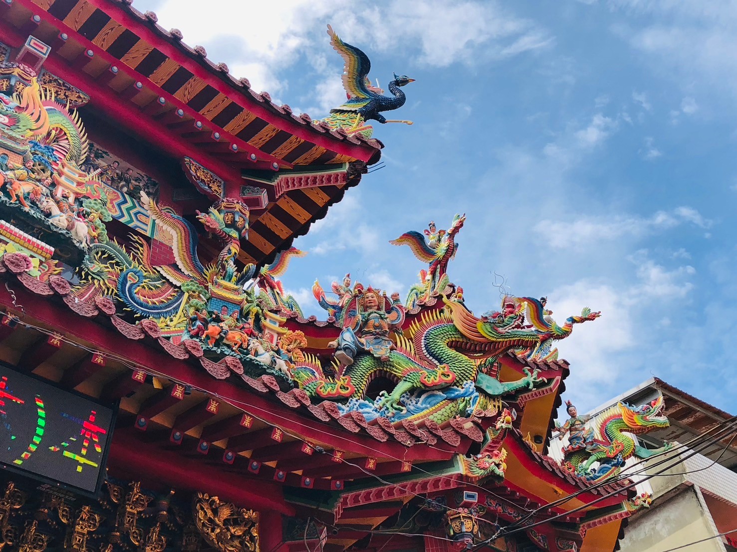 苗栗,通宵,白沙屯拱天宮,媽祖,廟宇文化,山海戀單車