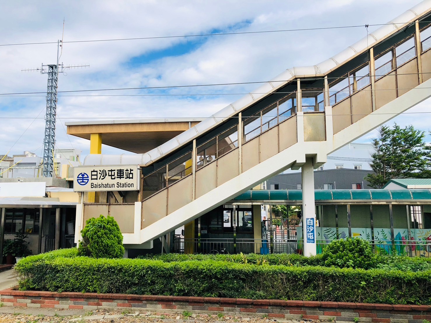 苗栗,通宵,白沙屯車站,火車站,媽祖,鐵道文化,山海戀單車