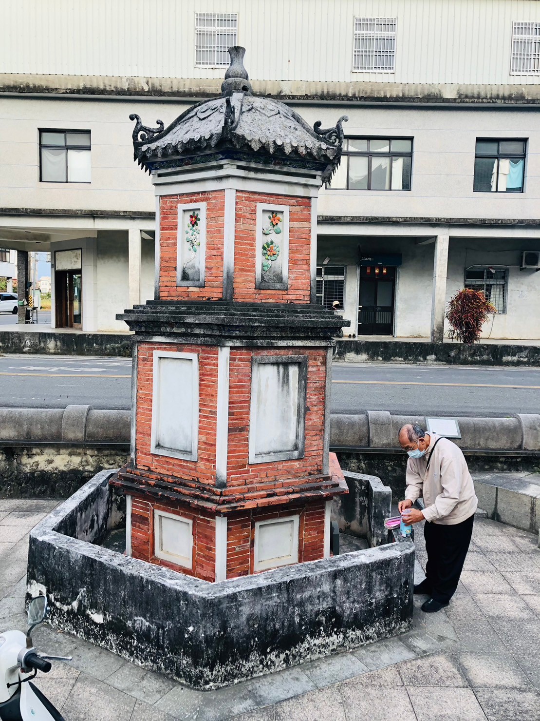 高雄,美濃,瀰濃庄敬字亭,客家文化,敬字亭,山海戀單車