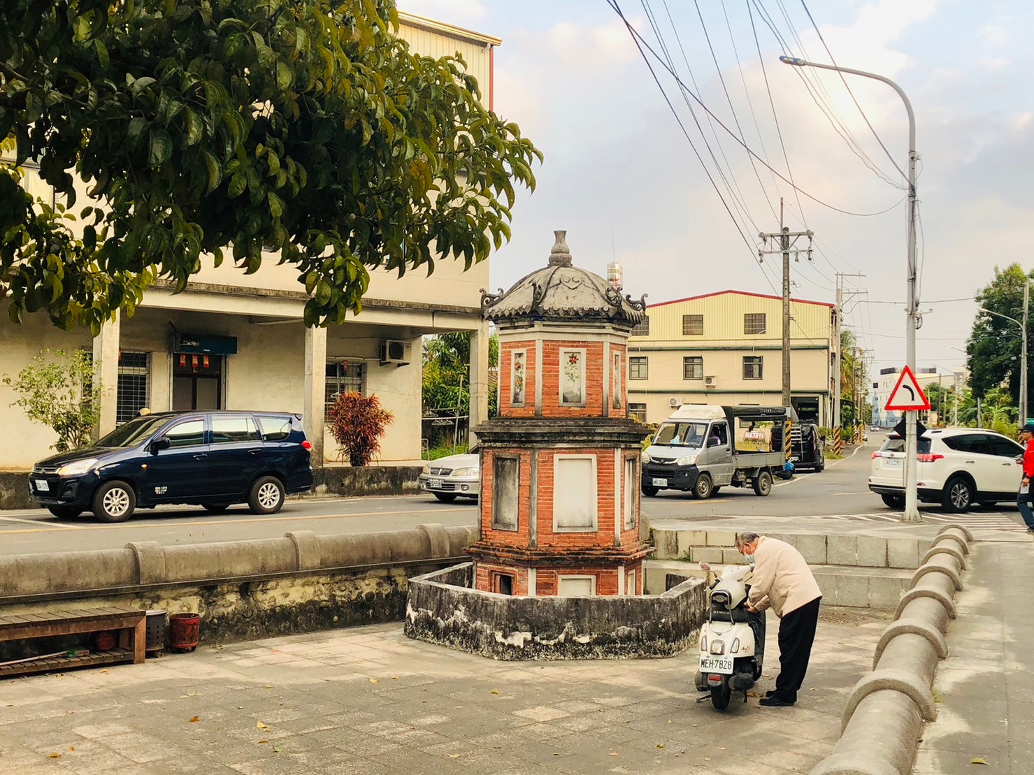 高雄,美濃,瀰濃庄敬字亭,客家文化,敬字亭,山海戀單車