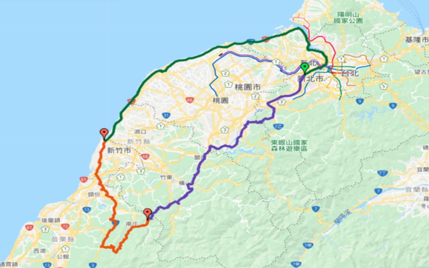 【2026/04/22_三日環台騎跡-單車百岳之環小台灣】用鐵馬兩輪畫一張小台灣地圖！  
