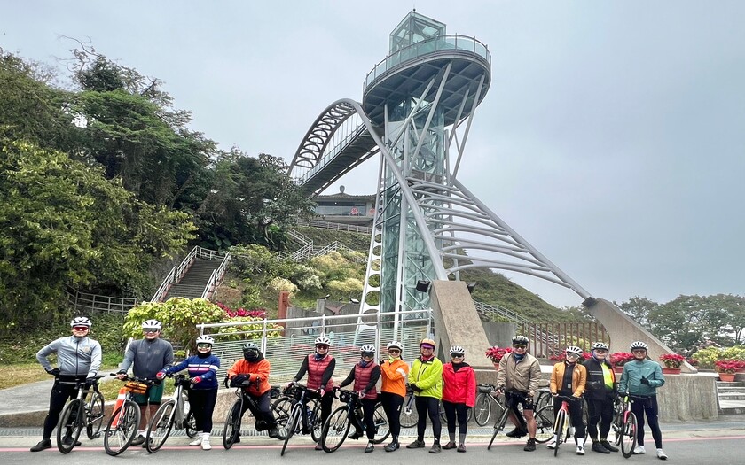 運動與健康,單車騎行,單車旅行,台灣車友,海外車友騎台灣,山海戀單車,哈尤溪溫泉彩岩,單車看見台灣,精彩回顧,曾文水庫,曾文之眼,中正樓觀景台,楠西玄空法寺,內門紫竹寺,瀰濃庄敬字亭