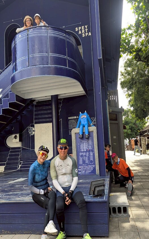 運動與健康,單車騎行,單車旅行,CyclingTaiwan,CyclingAdventure,單車看見台灣,國聖燈塔,鹿耳門天后宮,鄭愁予錯誤,阿財牛肉湯,德陽艦博物館,藍晒圖文創園區,虱目魚主題館,安平騎遊