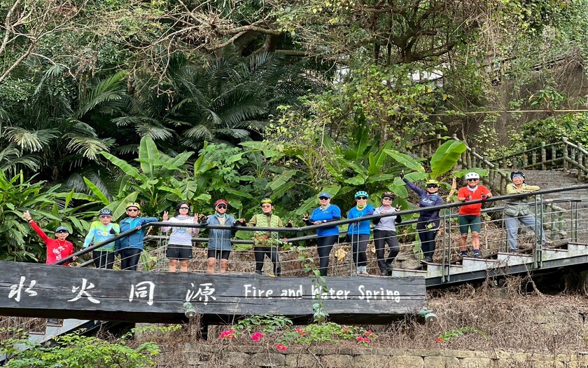 CyclingTaiwan,CyclingAdventure,單車看見台灣,台灣旅遊,單車騎行台灣,海外車友遊台灣,隙頂象山觀景台,天長地久橋,龍隱寺,旺萊山愛情絲路,中埔阿惠雞肉飯,中埔遊客中心,八寶寮,關子嶺富野溫泉會館