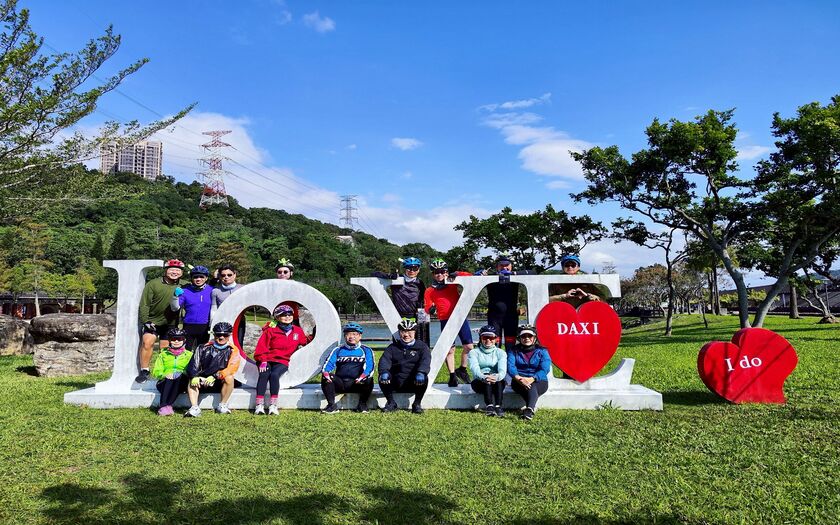 CyclingTaiwan,CyclingAdventure,單車看見台灣,專案團,台灣旅遊,單車騎行台灣,台三線探騎,新月橋廣場,大溪老街,李騰芳古厝,月眉單車步道,中庄吊橋,大溪橋