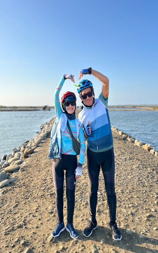 CyclingTaiwan,CyclingAdventure,單車看見台灣,台灣旅遊,單車騎行台灣,海外車友遊台灣,北門水晶教堂,井仔腳瓦盤鹽田,扇形鹽田,生命之樹,黑琵食堂,烏山頭水庫,麻豆總爺藝文中心,學甲慈濟宮,國聖燈塔,嘉南文化騎旅