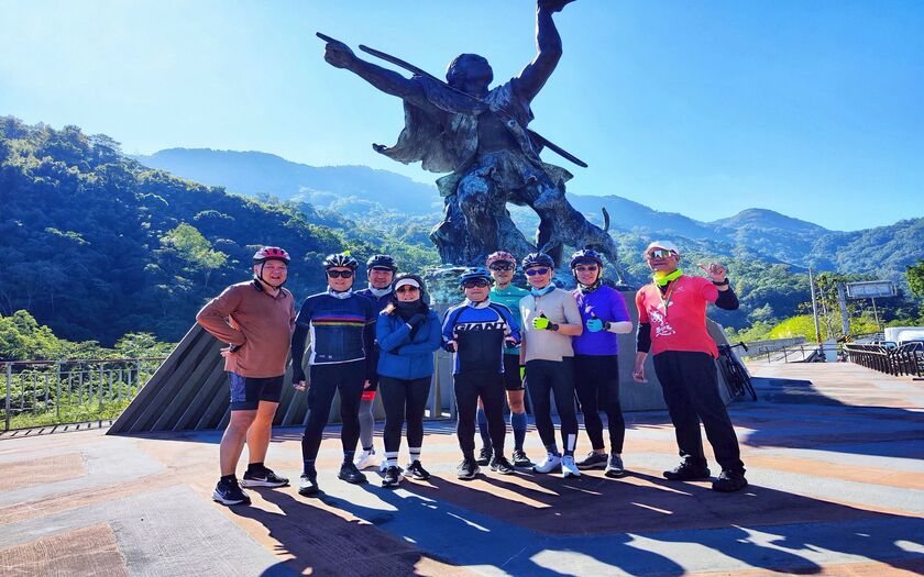 CyclingTaiwan,CyclingAdventure,單車看見台灣,台灣旅遊,單車騎行台灣,專案團,北桃竹羅馬假期,內灣,富貴車站,宇老觀景台,老鷹溪步道,三光大橋,爺亨梯田