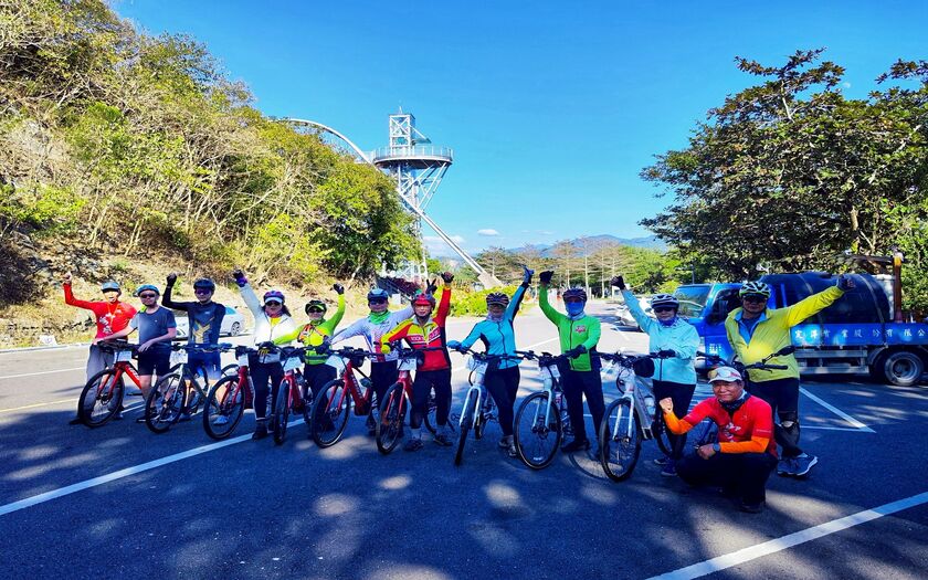 CyclingTaiwan,CyclingAdventure,單車看見台灣,台灣旅遊,單車騎行台灣,海外車友遊台灣,嘉南美景饗騎,跨年騎行,175咖啡公路,台灣單車百岳,174騎士驛站,玄空法寺,曾文之眼,曾文水庫,西興觀景台,大埔湖濱公園,情人公園,嘉義大埔