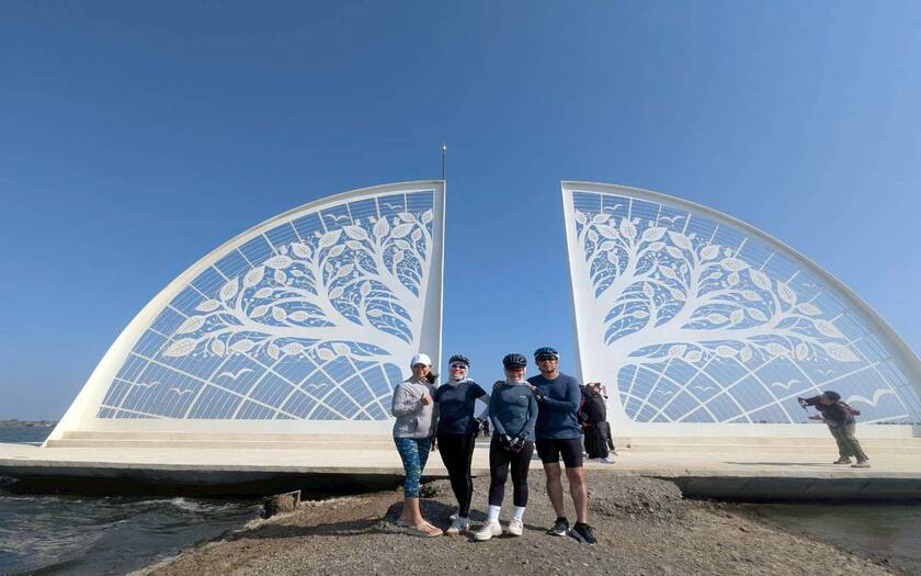 CyclingTaiwan,CyclingAdventure,單車看見台灣,台灣旅遊,單車騎行台灣,海外車友遊台灣,西拉雅國家風景區,總爺藝文中心,井仔腳瓦盤鹽田,生命之樹,國聖燈塔,黑面琵鷺保護區,黑琵食堂,biketour