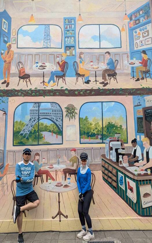 CyclingTaiwan,CyclingAdventure,單車看見台灣,台灣旅遊,單車騎行台灣,海外車友遊台灣,水仙宮市場,藍晒圖文創園區,施家小捲米粉,興達港情人碼頭,台南牛肉湯,台南美食,biketour