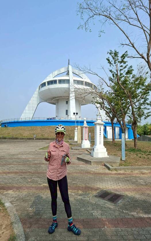 CyclingTaiwan,CyclingAdventure,單車看見台灣,台灣旅遊,海外車友騎台灣,埔鹽順澤宮,濁水溪,溪州大橋,民雄星巴克,北回歸線,後壁車站,南科贊美酒店