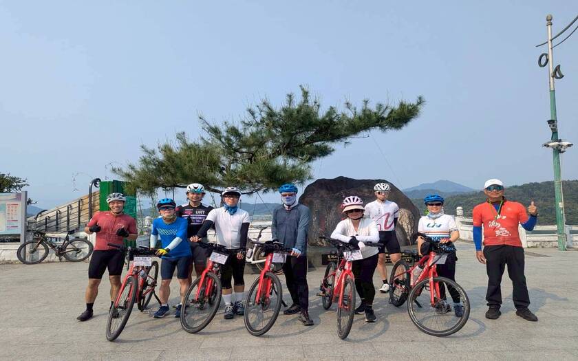 CyclingTaiwan,CyclingAdventure,單車看見台灣,台灣旅遊,海外車友騎台灣,脊梁山脈雙塔,剖地瓜,日月潭,文武廟,九蛙疊像,玄光寺,信義鄉,陳有蘭溪,山通大海,山海戀單車,biketour