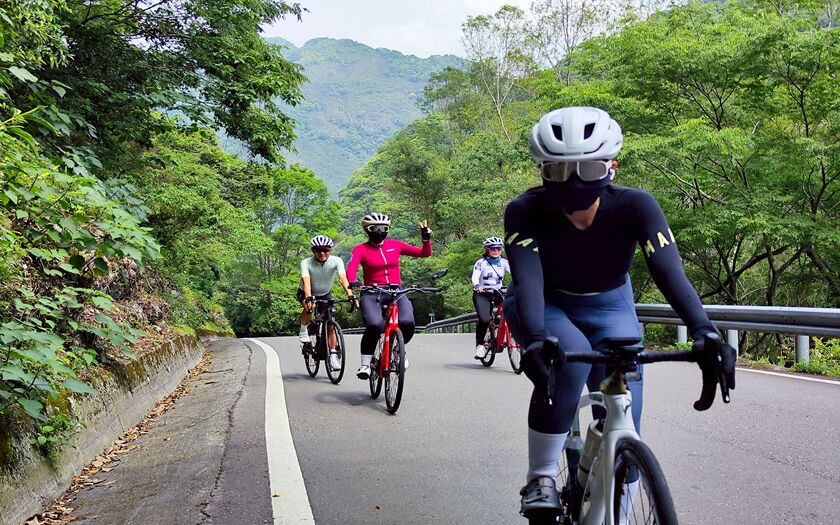 CyclingTaiwan,CyclingAdventure,單車看見台灣,台灣旅遊,脊梁山脈雙塔,剖地瓜,專案團,北橫公路,巴陵雙橋,榮華大壩,明池,台7線77K,英仕山莊