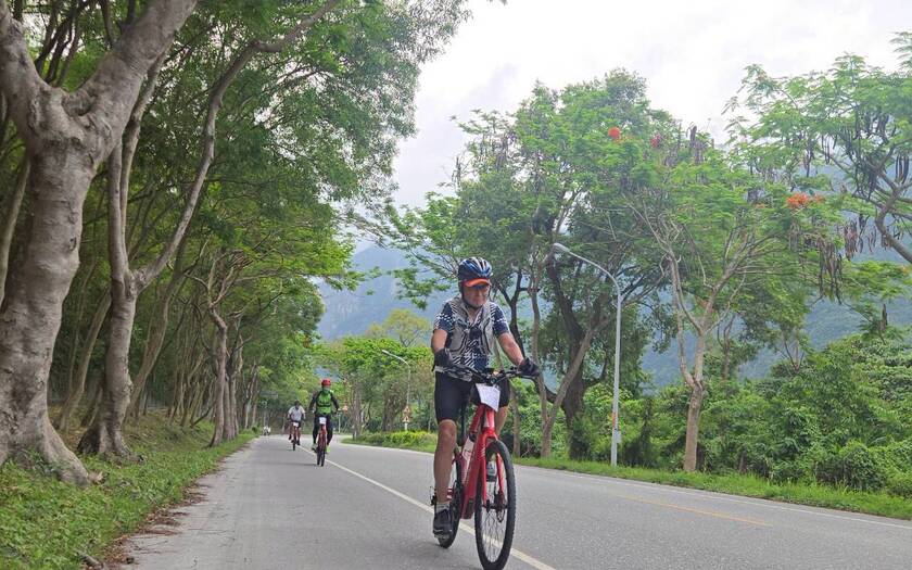 CyclingTaiwan,CyclingAdventure,單車看見台灣,台灣旅遊,東海岸深度探騎,專案團,海外車友騎台灣,嶺頂沙丘,南濱太平洋公園,七星潭,新城天主堂,太魯閣,東西橫貫公路,太魯閣車站