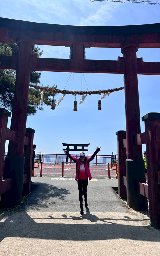 CyclingTaiwan,CyclingAdventure,單車看見世界, 日本琵琶湖單車夢幻之旅,琵琶湖騎行,Biwaichi,日本單車旅行,海外單車旅行,牧野,STAGEX高島,琵琶湖週遊之歌,白鬚神社,近江之嚴島,湖中鳥居,木戶湖岸綠地,大津港