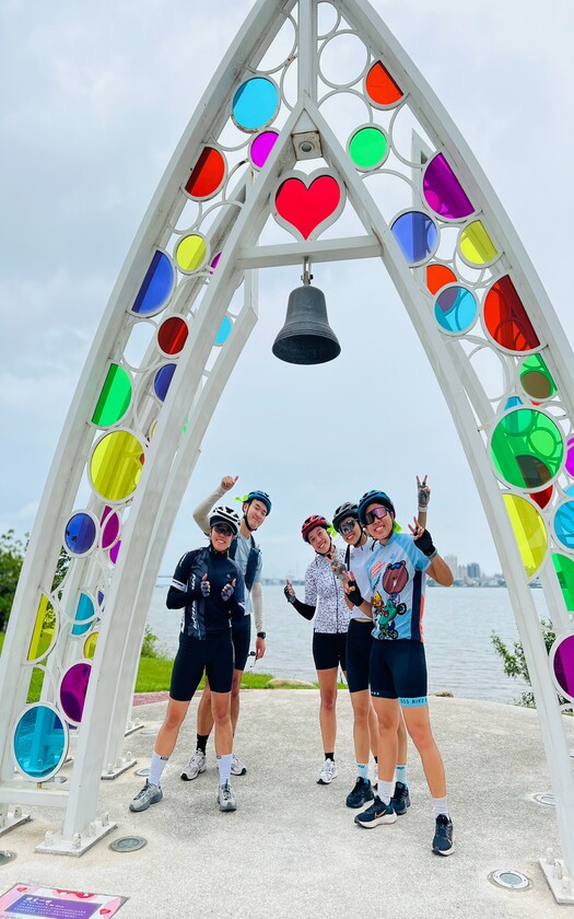CyclingTaiwan,CyclingAdventure,單車看見台灣,台灣旅遊,biketour,海外車友騎台灣,三日環台騎跡,環小台灣,單車百岳,單車旅行,台灣騎旅,新月橋,大漢溪左岸自行車道,五股濕地,關渡大橋,八里渡船頭,八里婚紗廣場,西濱景觀公路,白沙岬燈塔,新屋綠色走廊,南寮,香港車友,台灣單車旅行